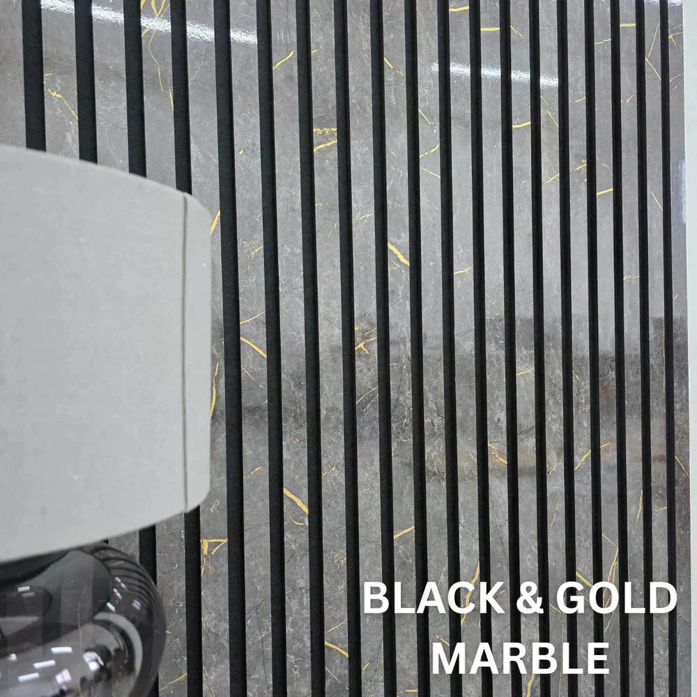 Premium Acoustic Slatted Wall Panel (Multiple Colors)