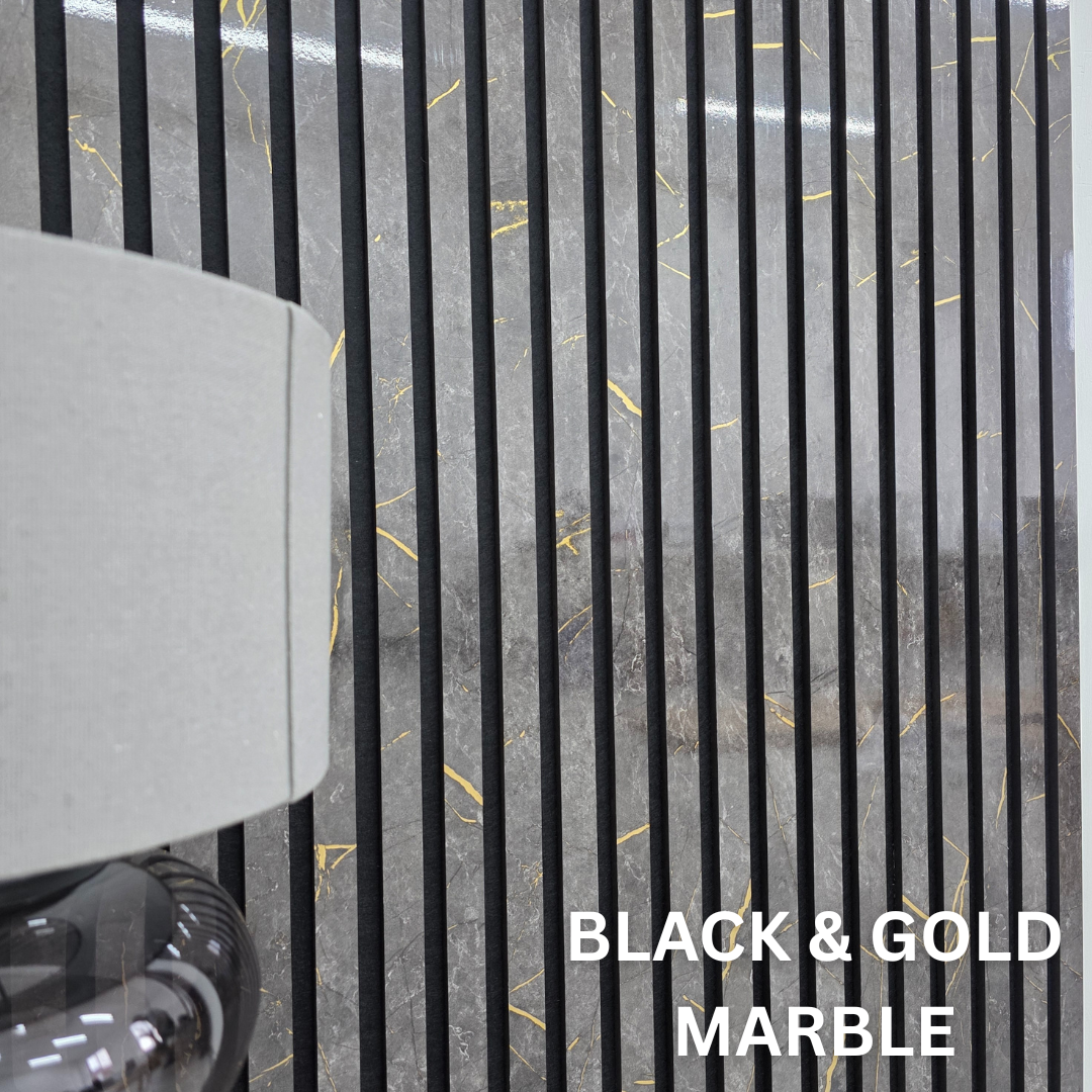 Premium Acoustic Slatted Wall Panel (Multiple Colors)