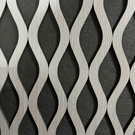 Wave Acoustic Wall Panel Dark Gray