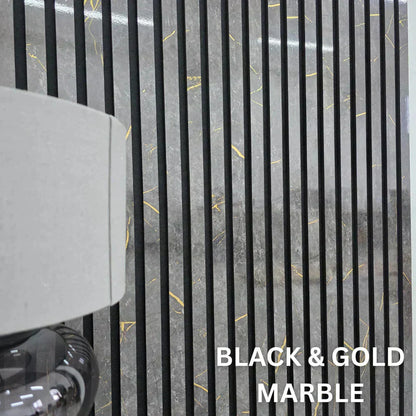 Premium Acoustic Slatted Wall Panel (Multiple Colors)