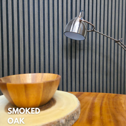 Premium Acoustic Slatted Wall Panel (Multiple Colors)