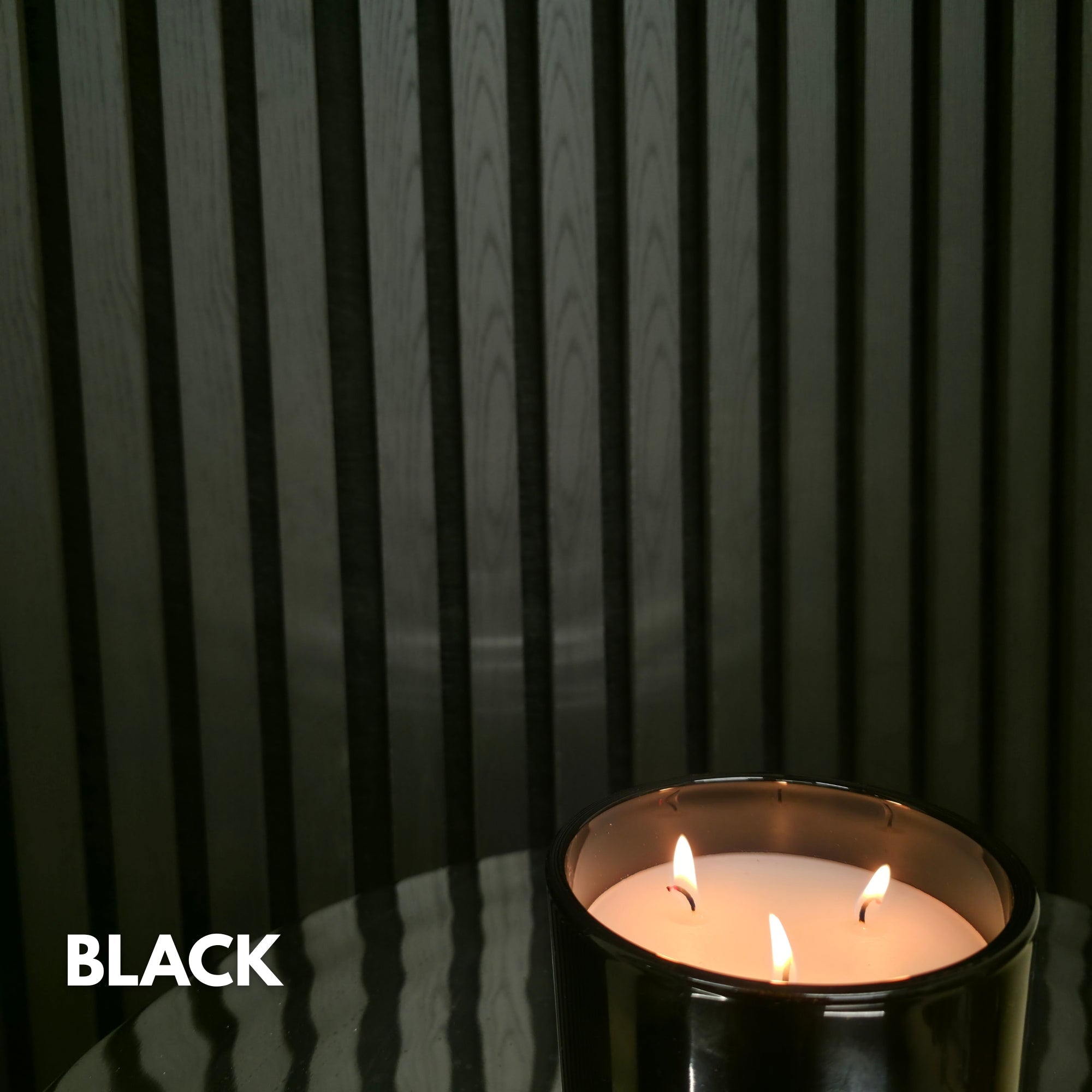 Premium Acoustic Slatted Wall Panel (Multiple Colors)