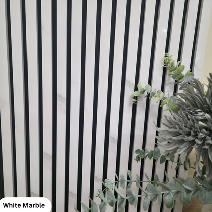 Premium Acoustic Slatted Wall Panel (Multiple Colors)