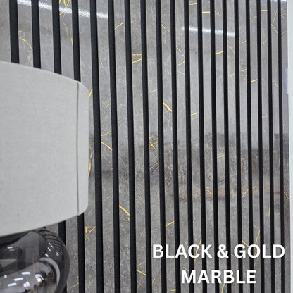 Premium Acoustic Slatted Wall Panel (Multiple Colors)