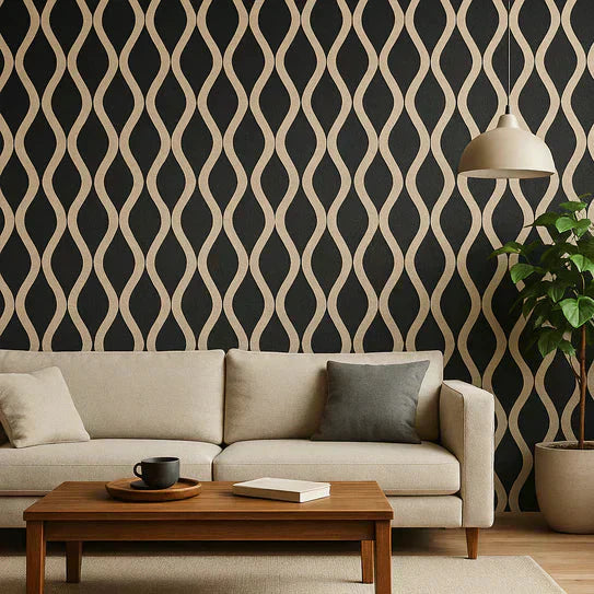 Wave Acoustic Wall Panel (Multiple Colors Available)