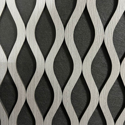 Wave Acoustic Wall Panel Dark Gray