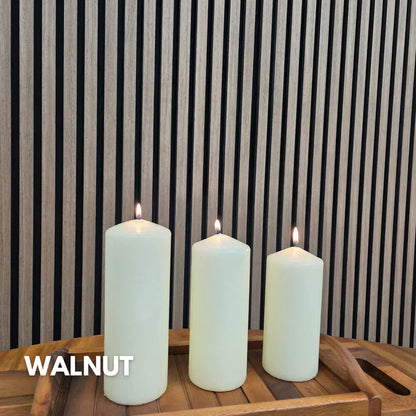 60cm x 60cm Square Wood Acoustic Wall Panel Multiple Colors